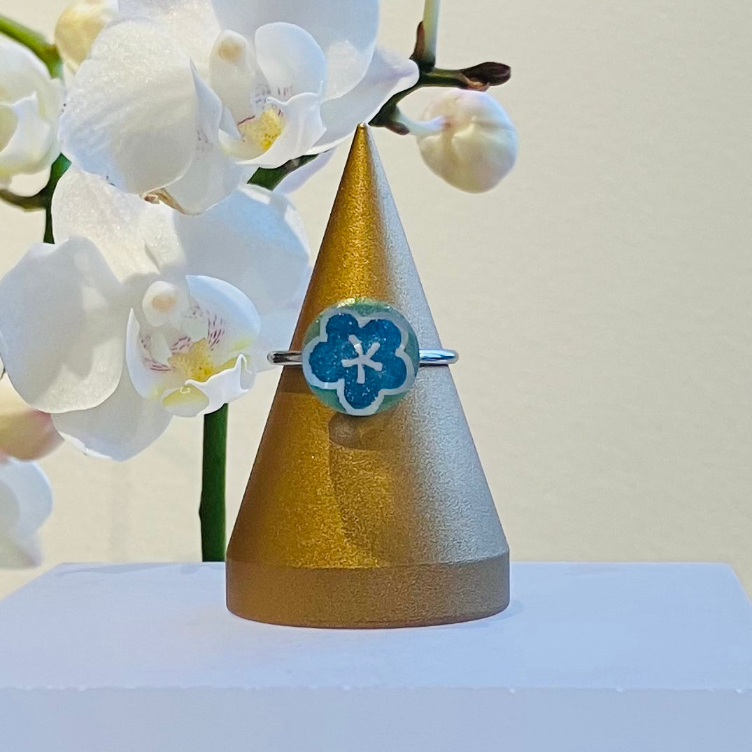 Mini Ring Silver stainless steel 02