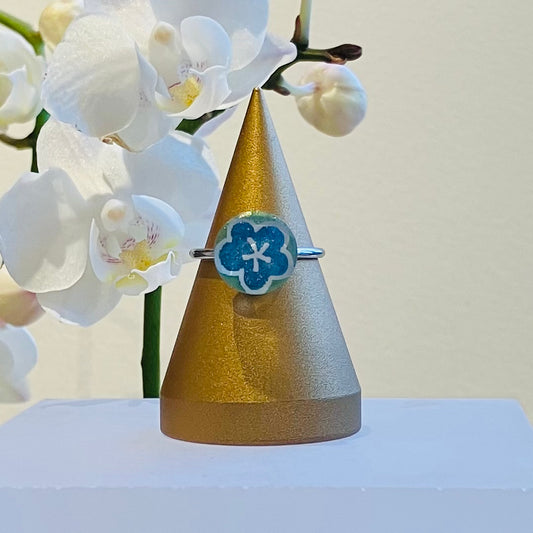 Mini Ring Silver stainless steel 02