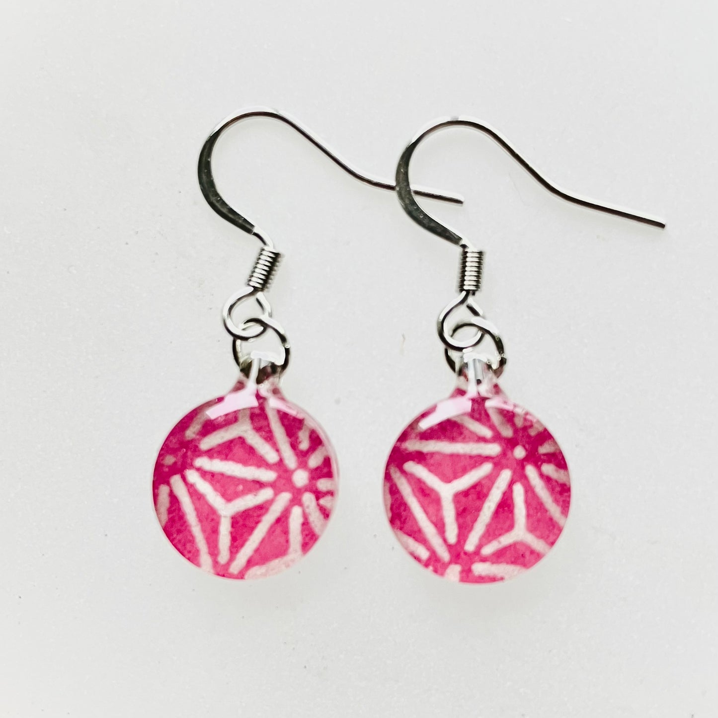 Hook Earrings Silver stainless steel small 02