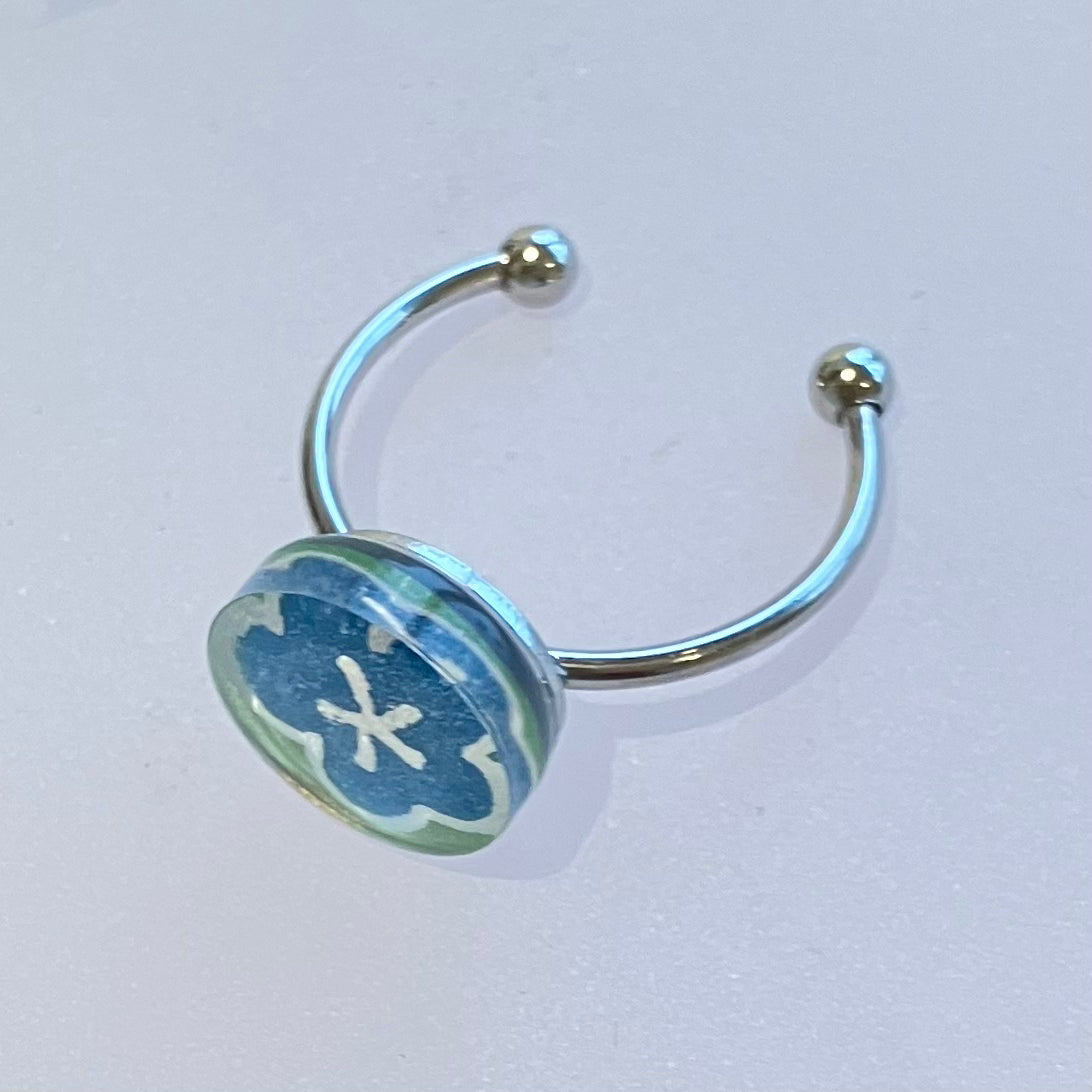 Mini Ring Silver stainless steel 02